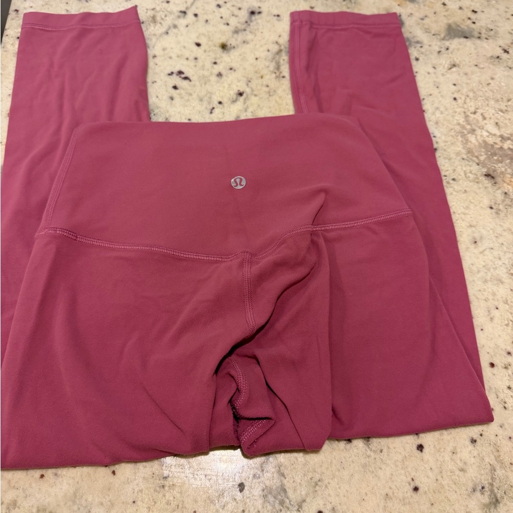 Lululemon (Old) Pink Leggings (Short length?)